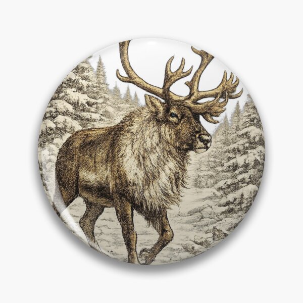 Item preview, Caribou Northern Trail designed and sold by KrungiT Design .