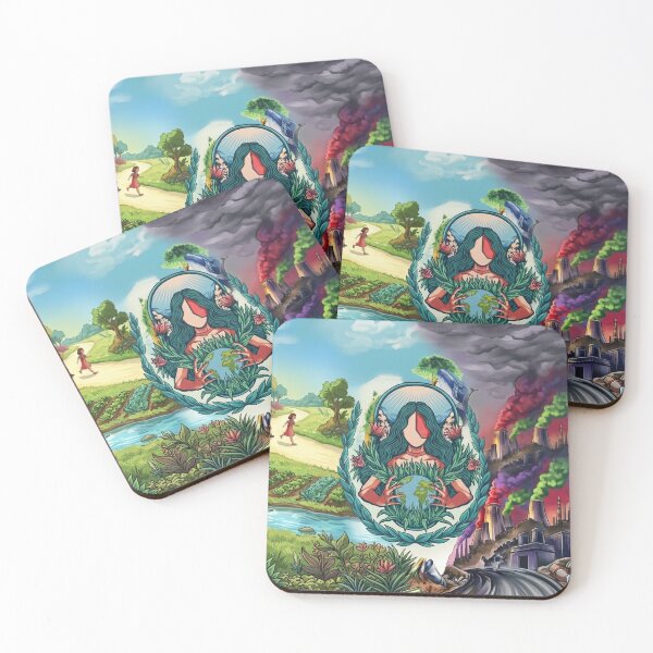Item preview, Gaia The Earth Purifier Digital Illustration designed and sold by HaruVibe-Studio.