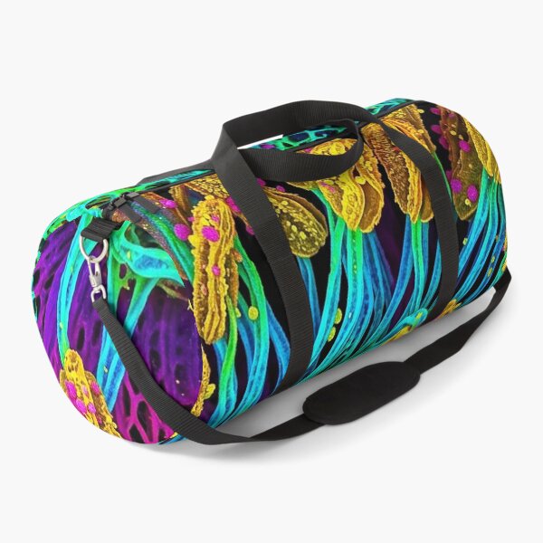Item preview, Vibrant Neon Microscopic Botanical Art designed and sold by Apex_Visuals.