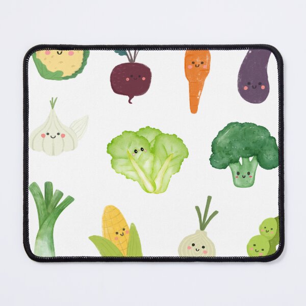 Aperçu de l'œuvre légumes mignons créée et vendue par AESTHETISCAPES.