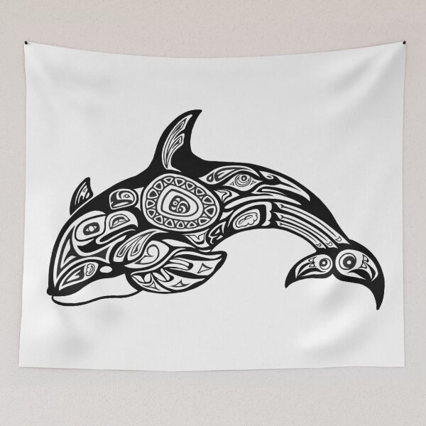 Item preview, Tribal Orca designed and sold by R.M. Tembreull.