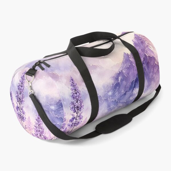 Item preview, Lavender Mountain Watercolor designed and sold by sigmaartstudio.
