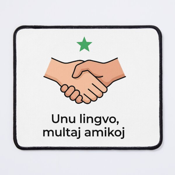 Item preview, Unu Lingvo Multaj Amikoj – Esperanto Gift One Language Many Friends Quote designed and sold by Sekla-Studio.