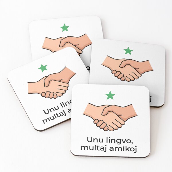 Item preview, Unu Lingvo Multaj Amikoj – Esperanto Gift One Language Many Friends Quote designed and sold by Sekla-Studio.