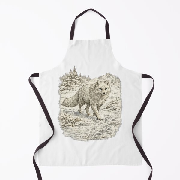 Item preview, Arctic Fox Snow Hunter designed and sold by KrungiT Design .
