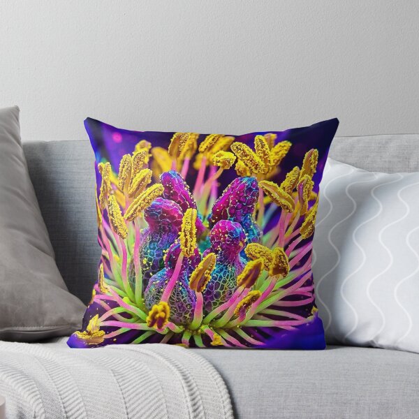 Item preview, Vibrant Neon Macro Botanical Art designed and sold by Apex_Visuals.