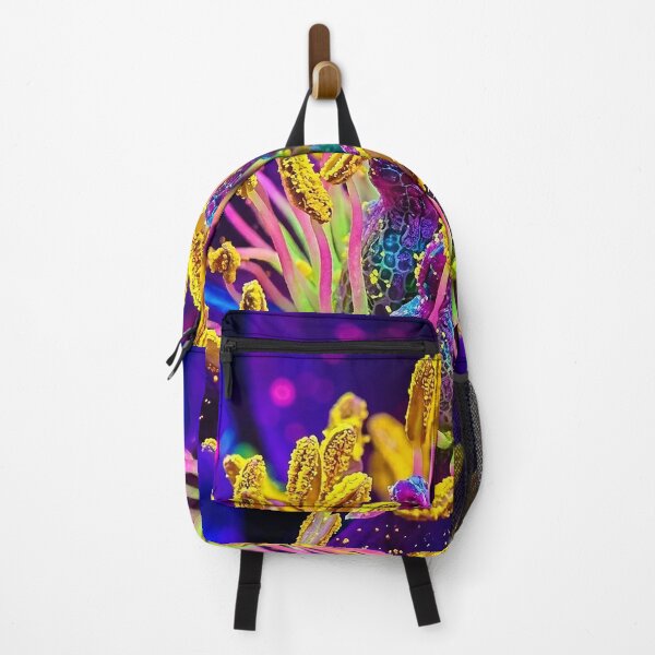 Item preview, Vibrant Neon Macro Botanical Art designed and sold by Apex_Visuals.