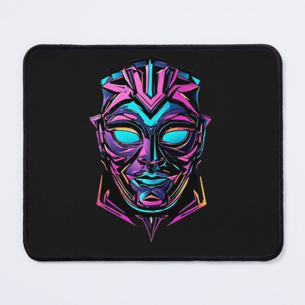 Item preview, Neon Echoes - Rave Mask_02 designed and sold by Shift-Bloom.