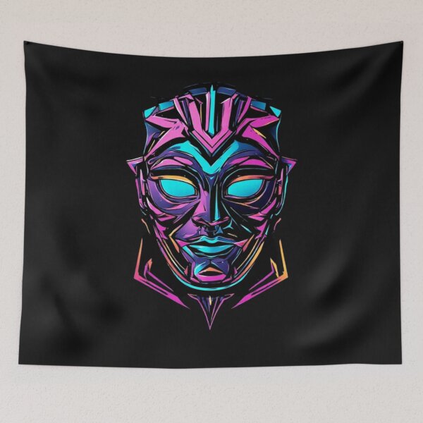 Item preview, Neon Echoes - Rave Mask_02 designed and sold by Shift-Bloom.