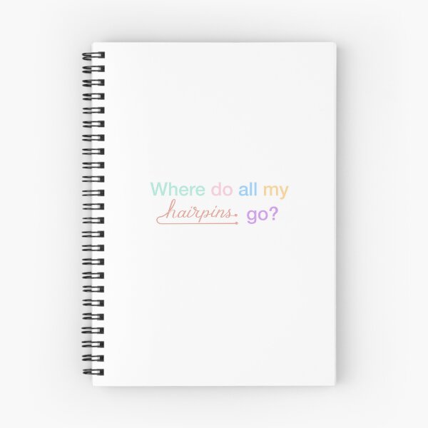 Item preview, Copy of Copy of Where Did All My Hairpins Go? | Funny Bobby Pin Quote designed and sold by pinkstickstore.