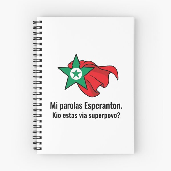 Item preview, Mi Parolas Esperanton Kio Estas Via Superpovo – Funny Esperanto Gift Superpower Quote designed and sold by Sekla-Studio.