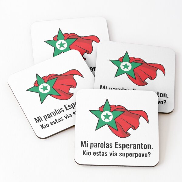 Item preview, Mi Parolas Esperanton Kio Estas Via Superpovo – Funny Esperanto Gift Superpower Quote designed and sold by Sekla-Studio.