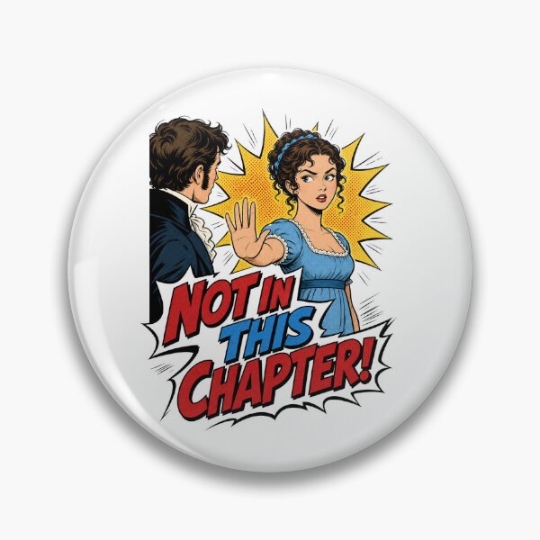 Item preview, Pride and Prejudice Not In This Chapter Comic Pop Art designed and sold by Fenay Designs.
