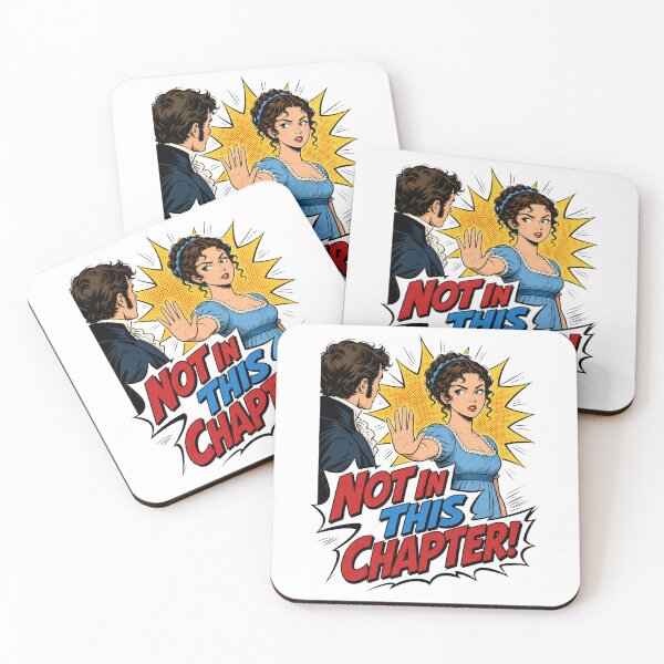 Item preview, Pride and Prejudice Not In This Chapter Comic Pop Art designed and sold by Fenay Designs.