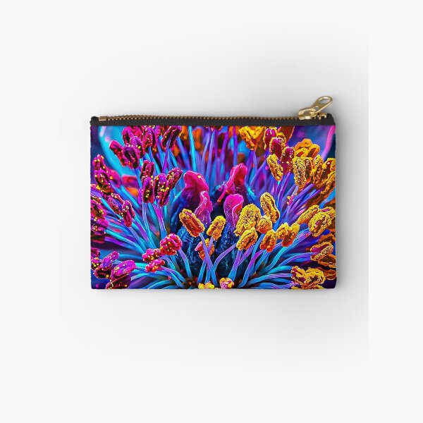 Item preview, Vibrant Neon Macro Botanical Art designed and sold by Apex_Visuals.