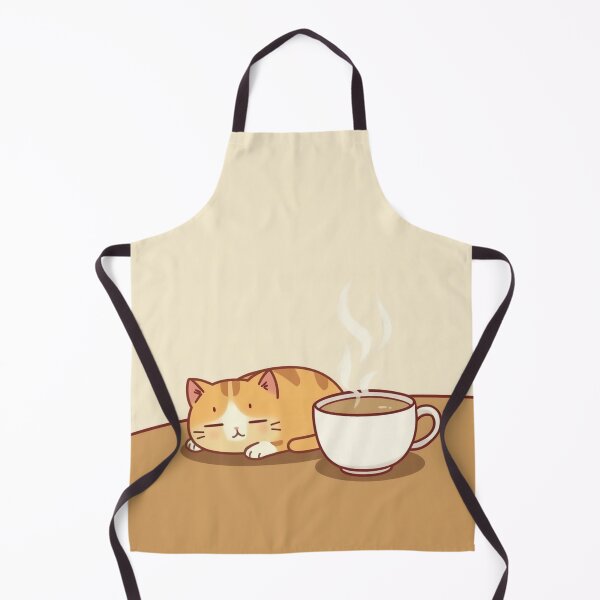 Item preview, Cozy Cat Sleeping Coffee Cup Kawaii designed and sold by AEVORI.