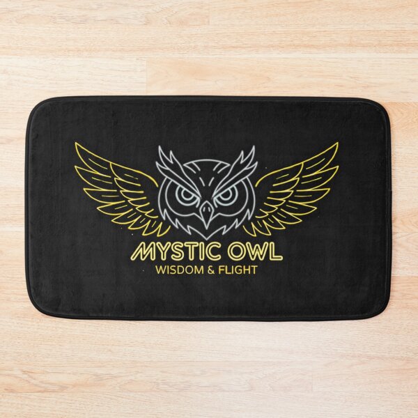 Item preview, Mystic Owl Wisdom and Flight Neon Art designed and sold by alalame.