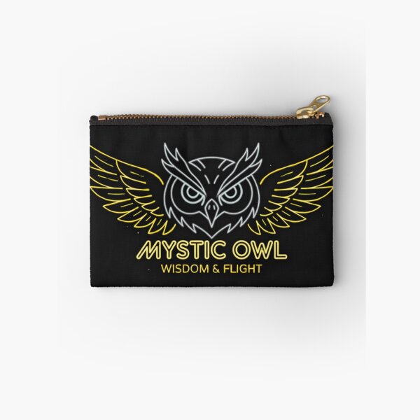 Item preview, Mystic Owl Wisdom and Flight Neon Art designed and sold by alalame.