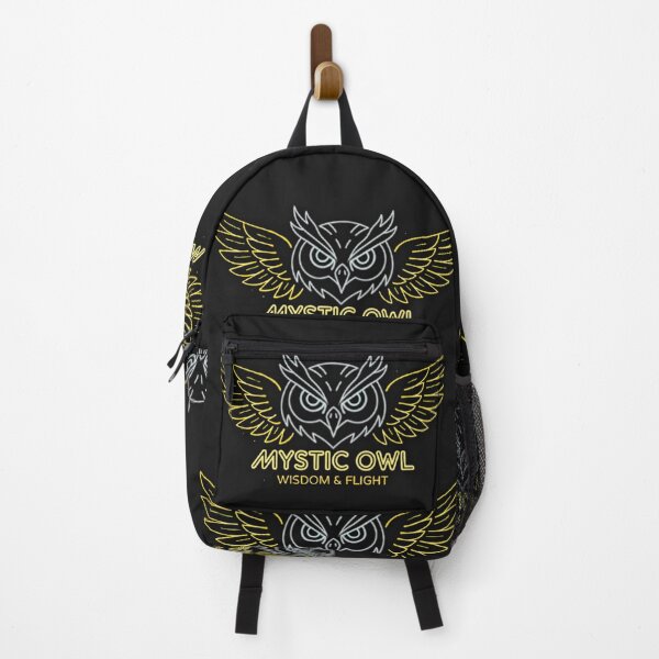 Item preview, Mystic Owl Wisdom and Flight Neon Art designed and sold by alalame.
