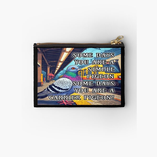 Item preview, Funny quotes about pigeons and trains station. designed and sold by Giulivo Store Graphic.