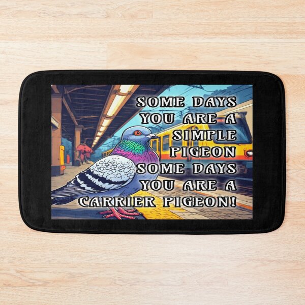 Item preview, Funny quotes about pigeons and trains station. designed and sold by Giulivo Store Graphic.