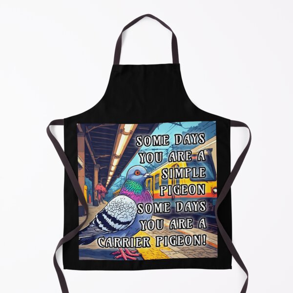 Item preview, Funny quotes about pigeons and trains station. designed and sold by Giulivo Store Graphic.