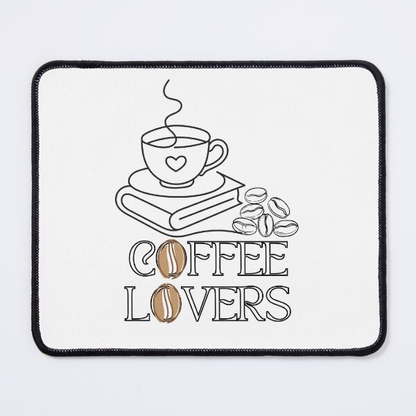 Item preview, Coffee Lovers Books and Coffee Beans designed and sold by Lorens Designs.