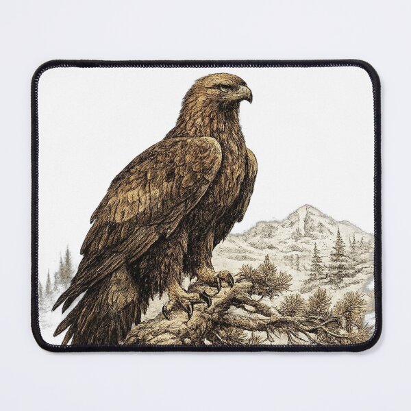Item preview, Golden Eagle Mountain Watch designed and sold by KrungiT Design .