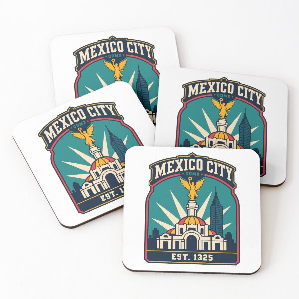 Item preview, Mexico City CDMX Retro Travel Badge | Bella's Artes & Angel designed and sold by Lyfeinsights.