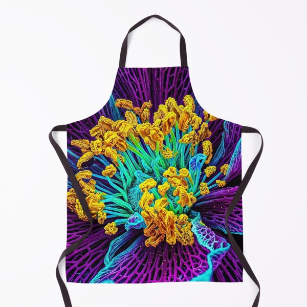 Item preview, Vibrant Neon Macro Botanical Art designed and sold by Apex_Visuals.