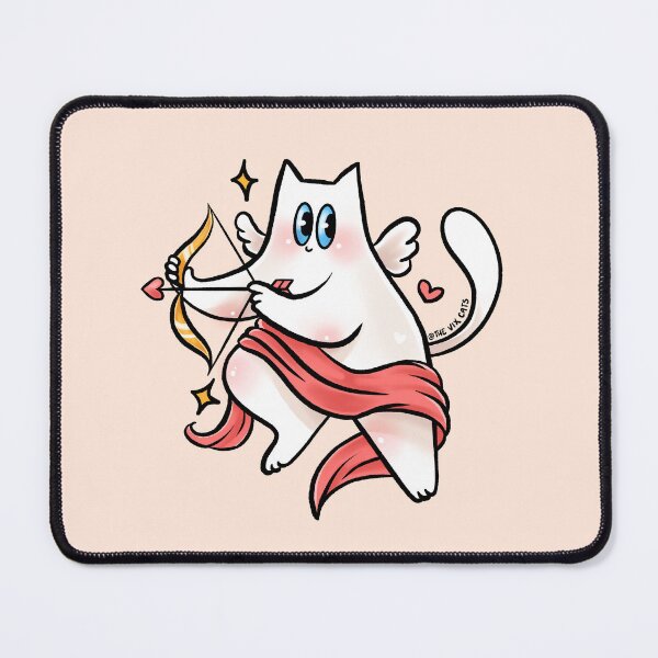 Item preview, Vday Cupid Cat designed and sold by TheVixCats.