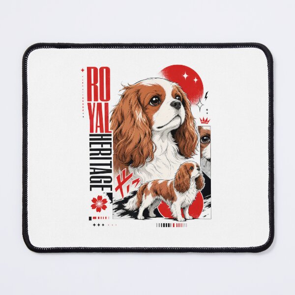 Item preview, Cavalier King Charles Spaniel Japanese Streetwear designed and sold by AntiqueImages.