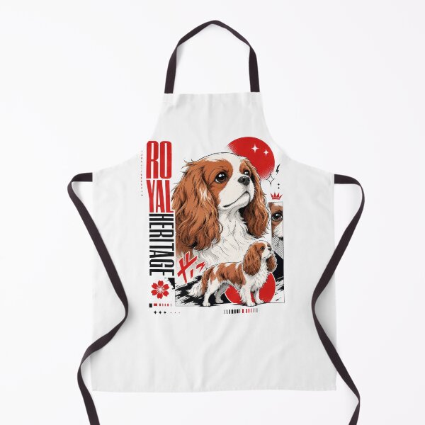 Item preview, Cavalier King Charles Spaniel Japanese Streetwear designed and sold by AntiqueImages.