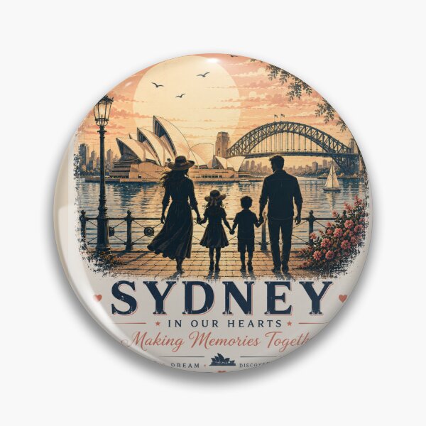 Item preview, Sydney Family Memories Together In Our Hearts designed and sold by BagFactoryUK.