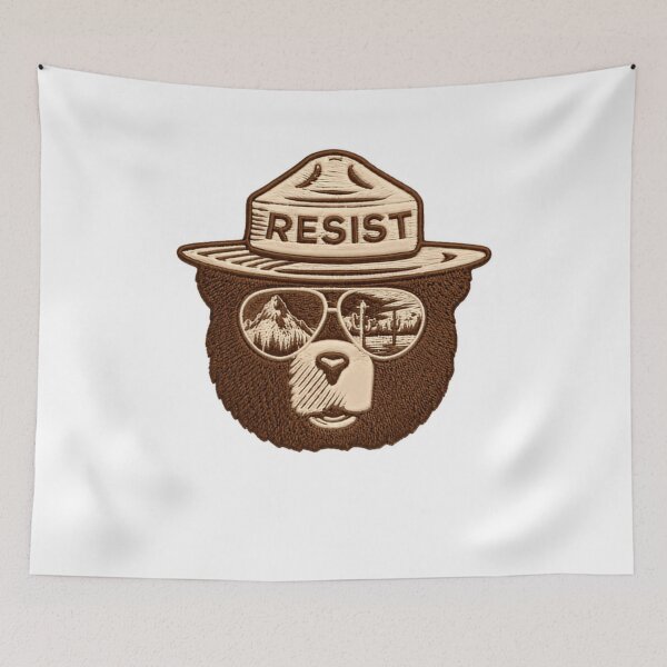 Item preview, Resist Environmental Activist National Park Conservation designed and sold by RetroMini2026.