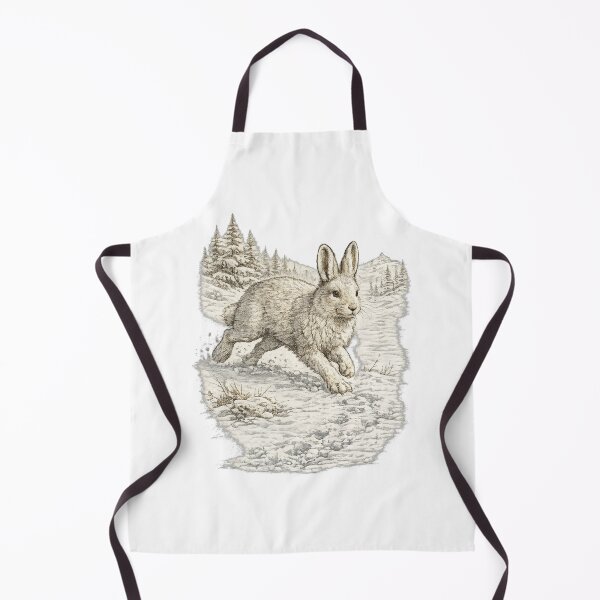 Item preview, Snowshoe Hare Winter Escape designed and sold by KrungiT Design .