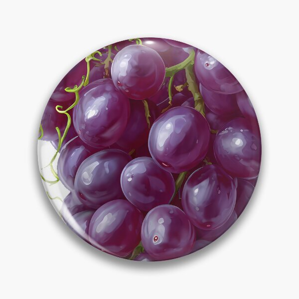 Item preview, Icono de racimo de uvas moradas designed and sold by pumsquare.