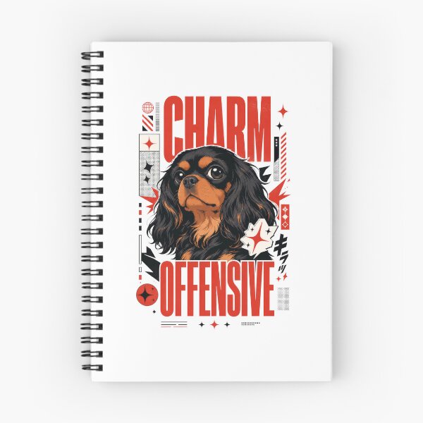 Item preview, Cavalier King Charles Spaniel Charm Offensive designed and sold by AntiqueImages.