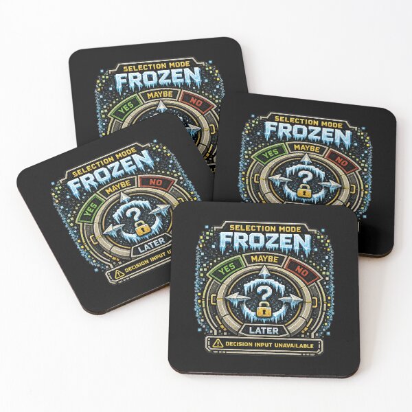 Item preview, Selection Mode Frozen – Retro Computer Decision Paralysis Design designed and sold by Mad Factory Designs.