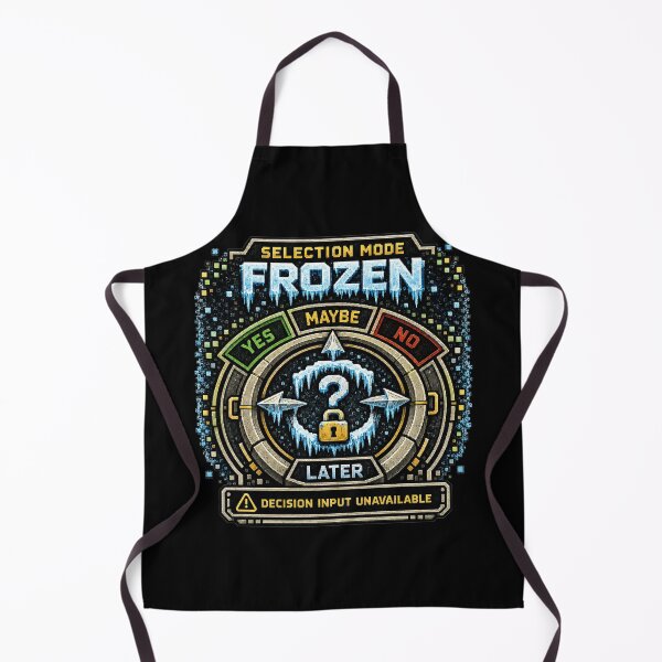 Item preview, Selection Mode Frozen – Retro Computer Decision Paralysis Design designed and sold by Mad Factory Designs.