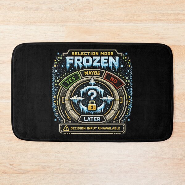 Item preview, Selection Mode Frozen – Retro Computer Decision Paralysis Design designed and sold by Mad Factory Designs.