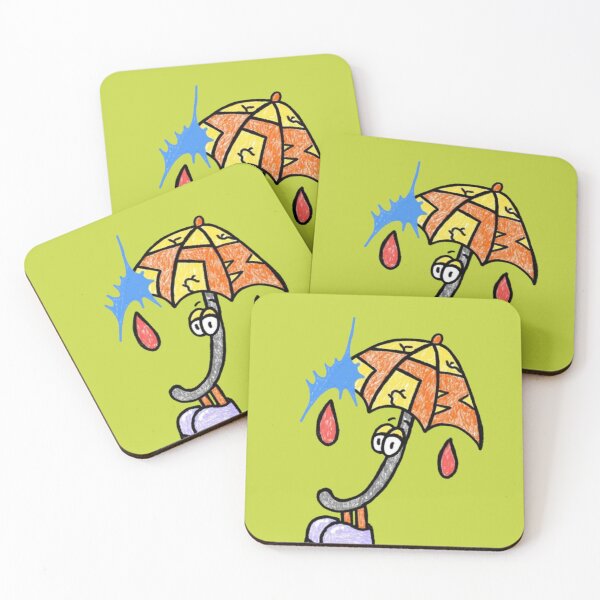 Item preview, Crying Umbrella Walking Outside designed and sold by ModernColor22.