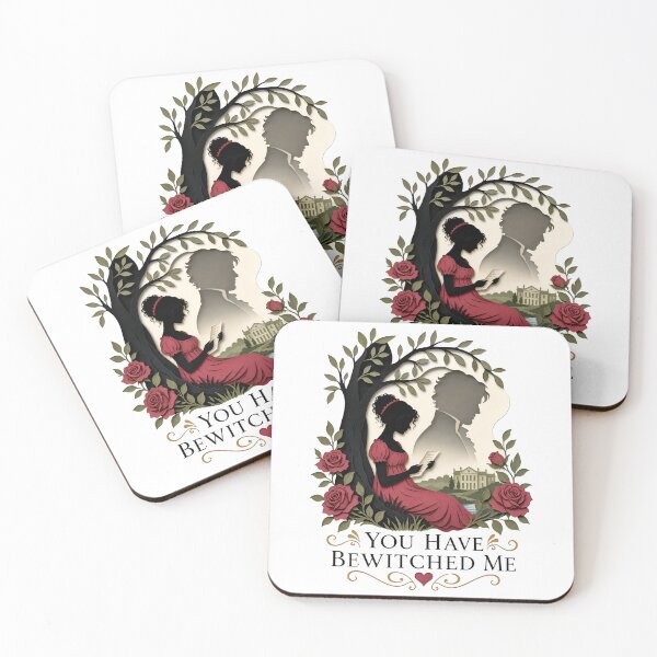 Item preview, You Have Bewitched Me Pride and Prejudice Papercut Silhouette designed and sold by Fenay Designs.