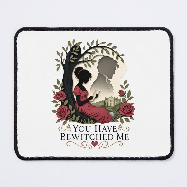 Item preview, You Have Bewitched Me Pride and Prejudice Papercut Silhouette designed and sold by Fenay Designs.