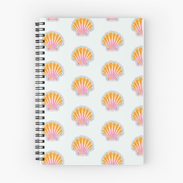 Item preview, Colorful Scallop Shell Illustration | Tropical Coastal Art | Vibrant Beach Seashell Design designed and sold by vitag.