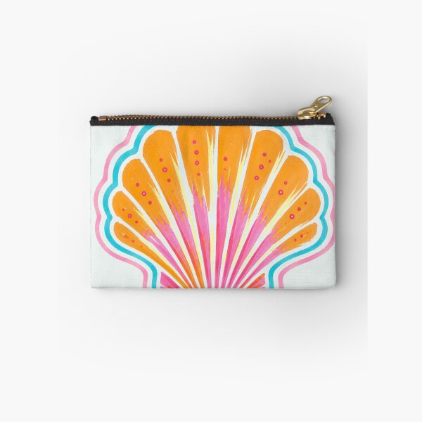 Item preview, Colorful Scallop Shell Illustration | Tropical Coastal Art | Vibrant Beach Seashell Design designed and sold by vitag.