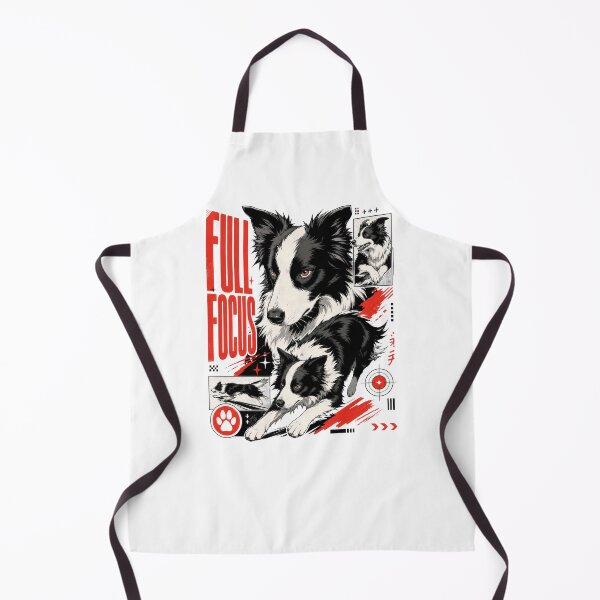 Artikelvorschau, Border Collie im japanischen Harajuku-Stil entworfen und verkauft von AntiqueImages.