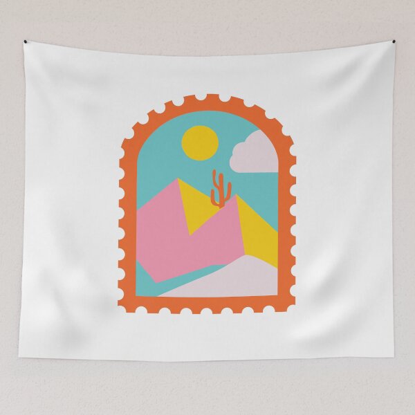 Item preview, Desert Mountain Cactus Southwest Travel Landscape designed and sold by Simsimah26Parks.