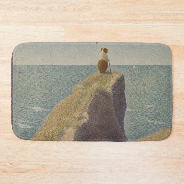 Item preview, Le Bec du Hoc, Grandcamp (After Seurat) designed and sold by gandolfwizard.