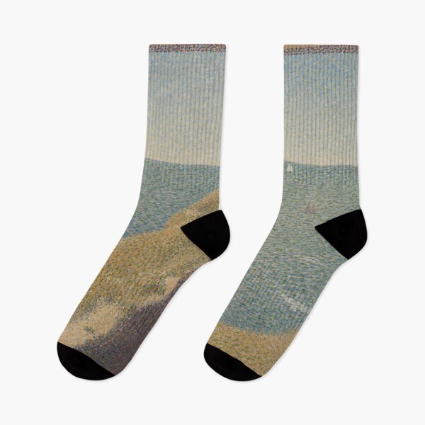 Item preview, Le Bec du Hoc, Grandcamp (After Seurat) designed and sold by gandolfwizard.